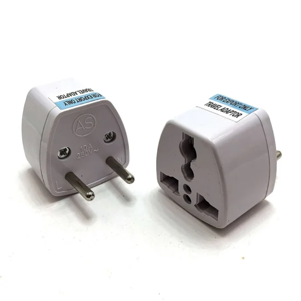 Universal Travel Adapter EU Plug – Reliable Power & Travel Essential