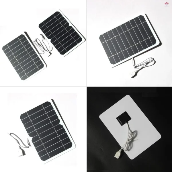cn-11134207-7r98o-lvsiwz5oizwufc.webp 2W 5V Outdoor Solar Panel USB Phone Charger Camping Hiking – Reliable Power & Travel Essential