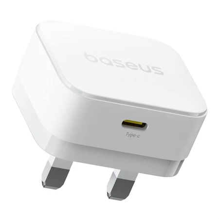 20W PD USB-C Fast Charger (White) – Reliable Power & Travel Essential