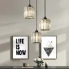 Modern Round LED Crystal Chandelier Living Room Bedroom Dining Room – Modern Lighting Solution
