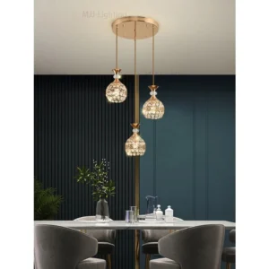 Nordic Circular Pendant Light Dining Room Living Room Staircase Bedroom – Modern Lighting Solution