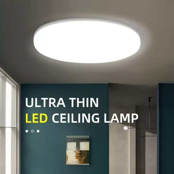 LED Ceiling Light 18W 24W 36W Round Cool White Living Room Bedroom – Modern Lighting Solution