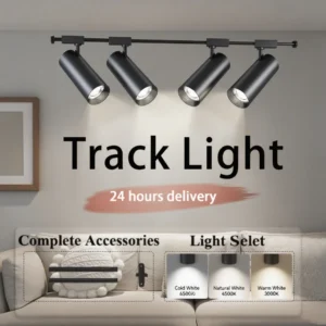 COB LED Track Light Super Bright Spotlight for Home Showroom Furniture – Modern Lighting Solution